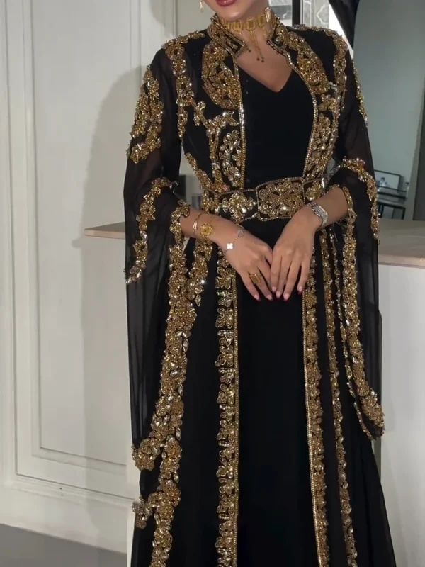 elegant-black-moroccan-kaftan-gold-embroidery-eid-wedding-gown (1)